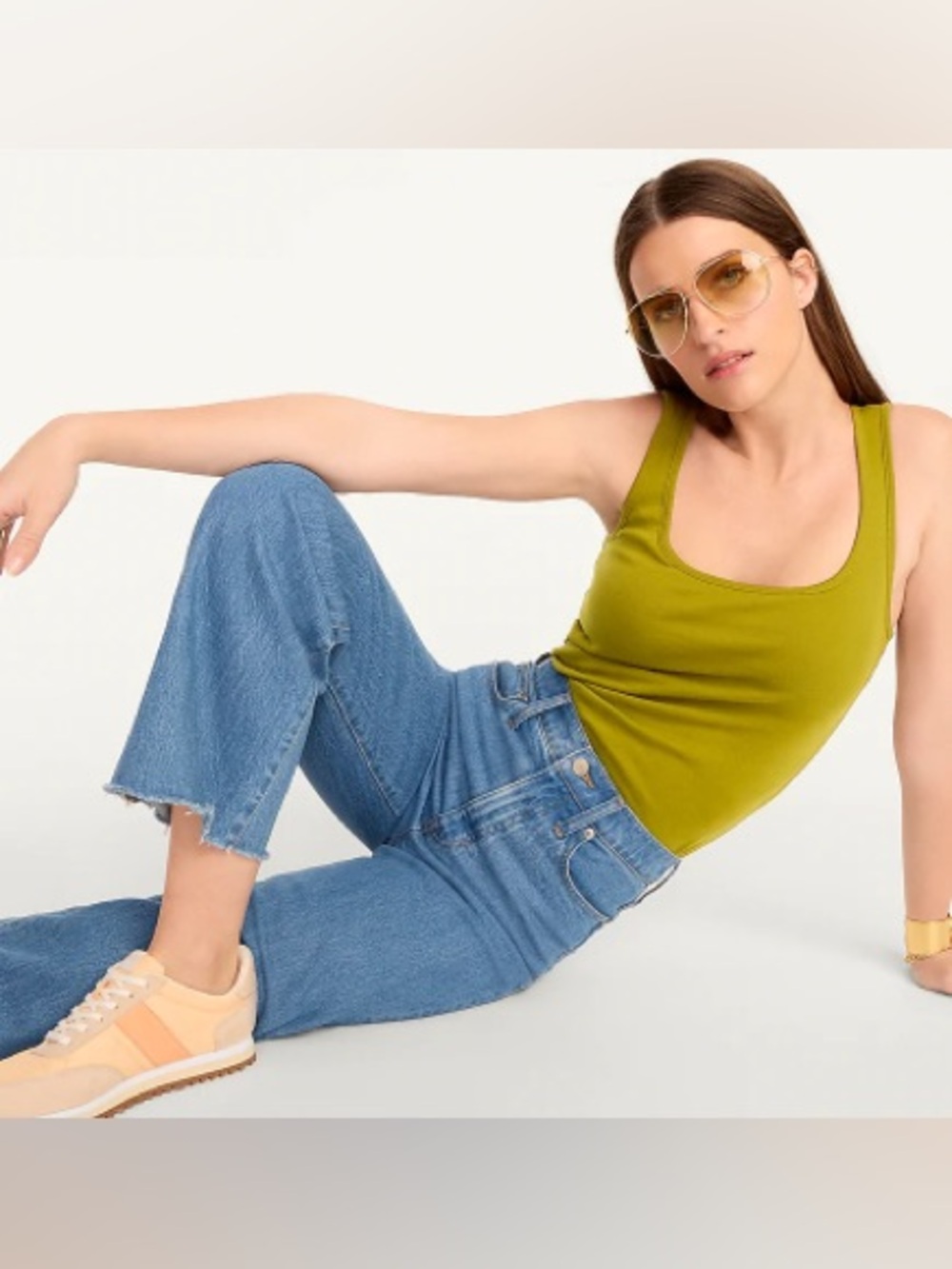 J. Crew Perfect Fit Shelf Bra Tank Top